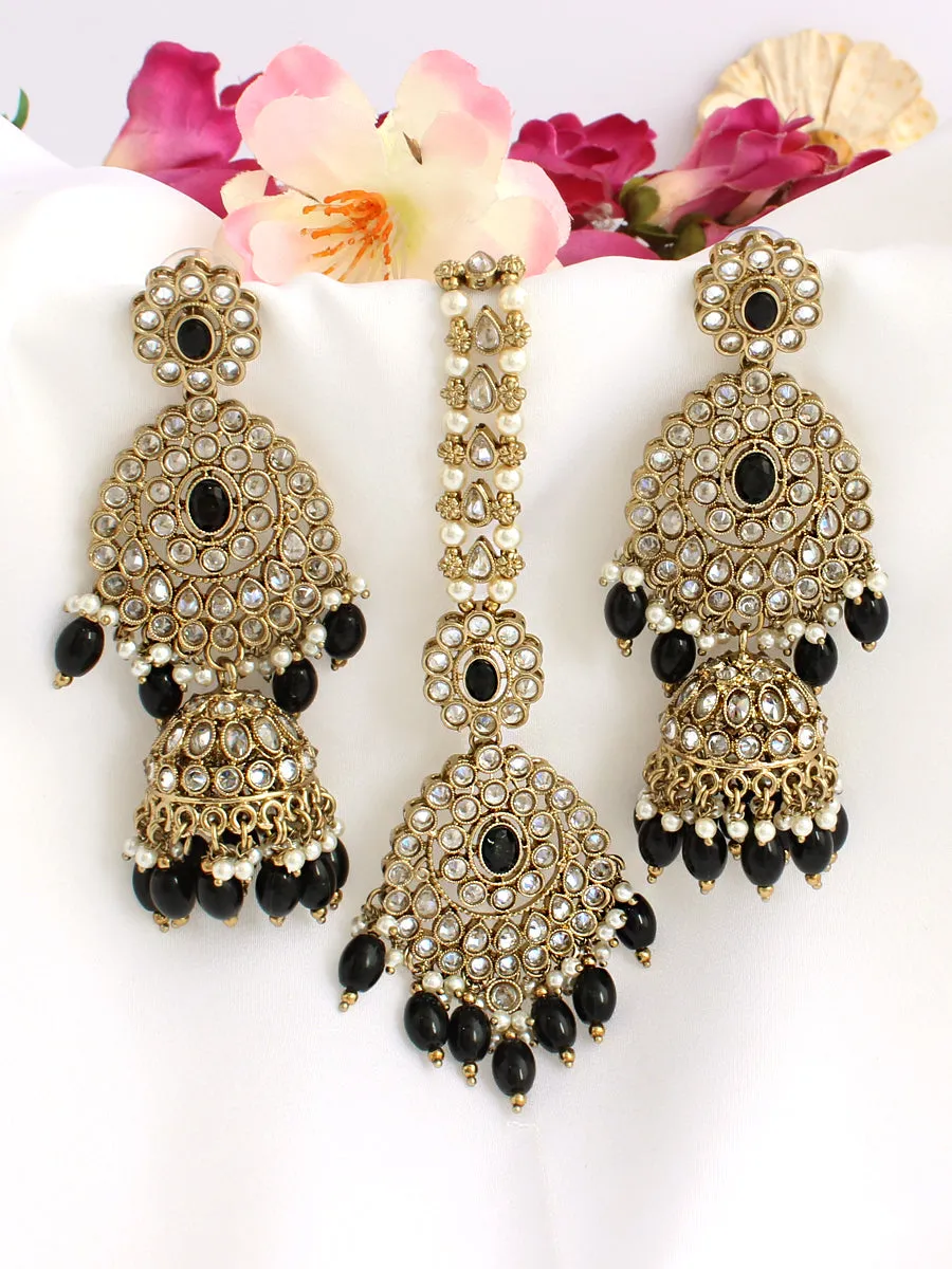 Ezzah Earrings & Tikka