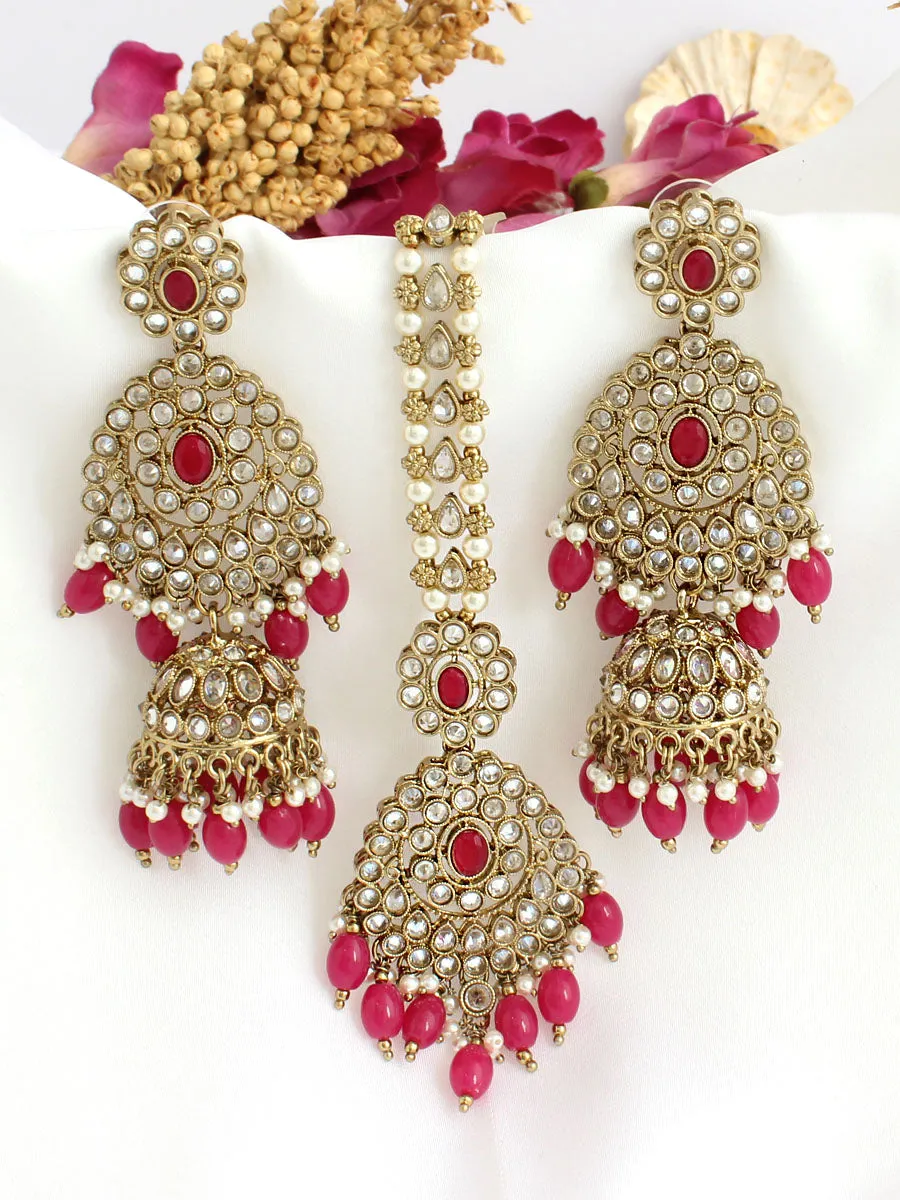 Ezzah Earrings & Tikka