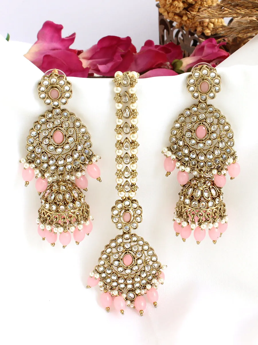 Ezzah Earrings & Tikka