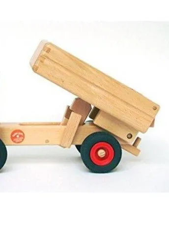 Fagus Wooden Tipper Dump Truck (Small 13")