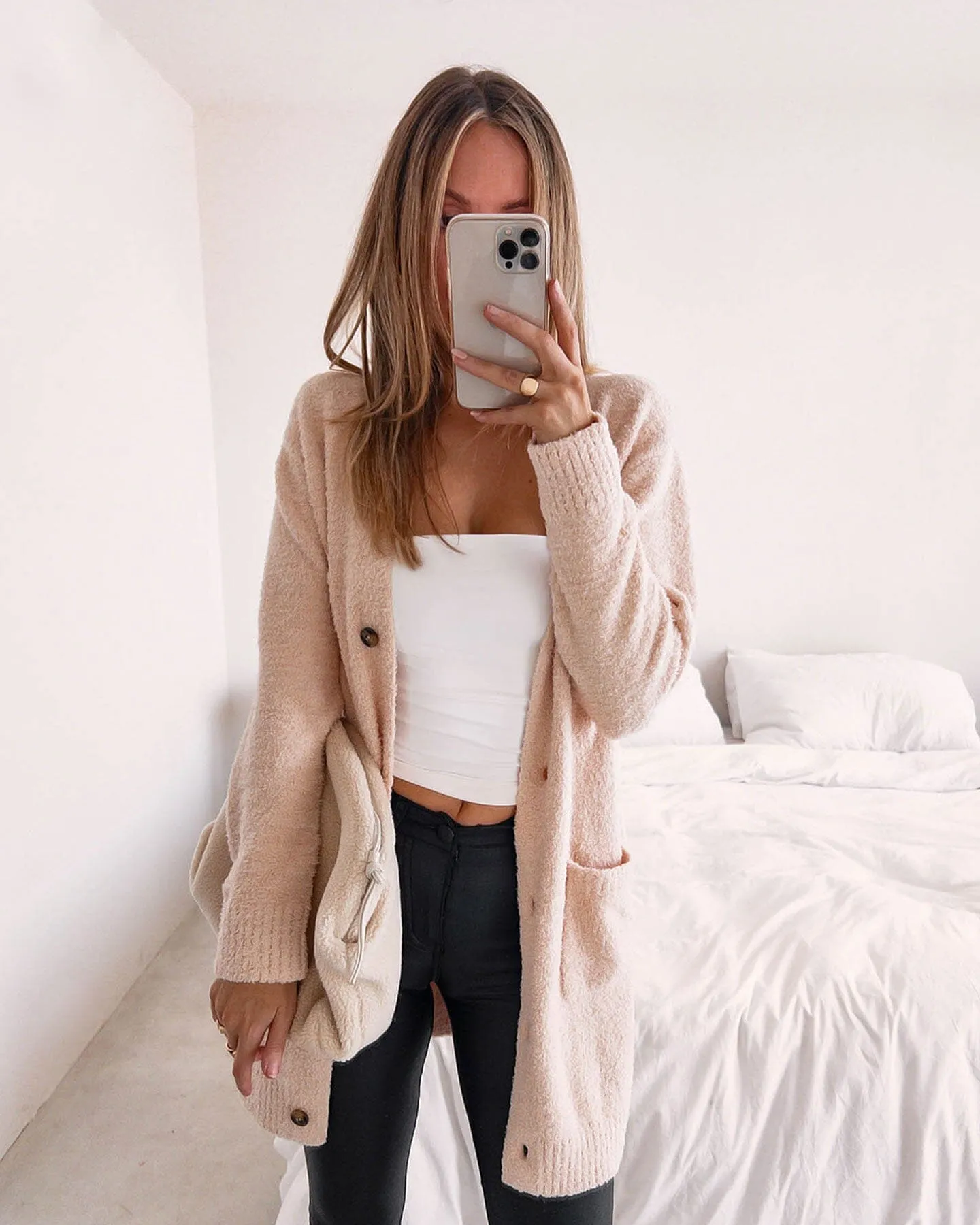 Faith Cardigan-Cream