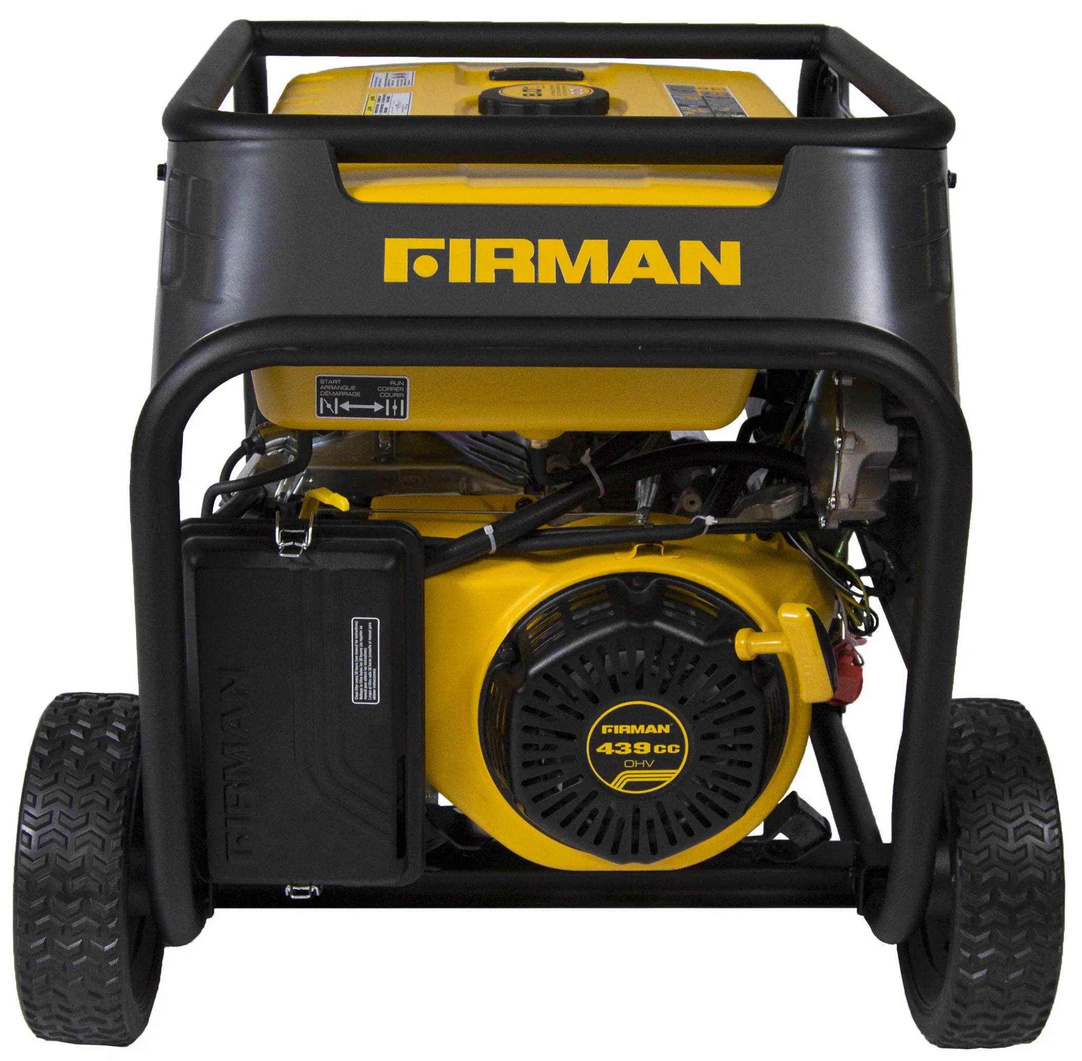 Firman H08051 10000/8000 Watt 120/240V 30/50A Electric Start Gas or Propane Dual Fuel Portable Generator CARB Certified