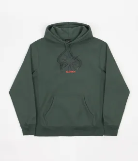 Flatspot Star Hoodie - Alpine Green