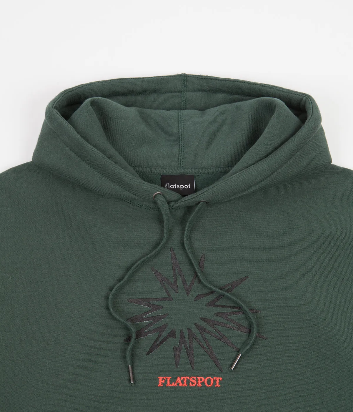 Flatspot Star Hoodie - Alpine Green