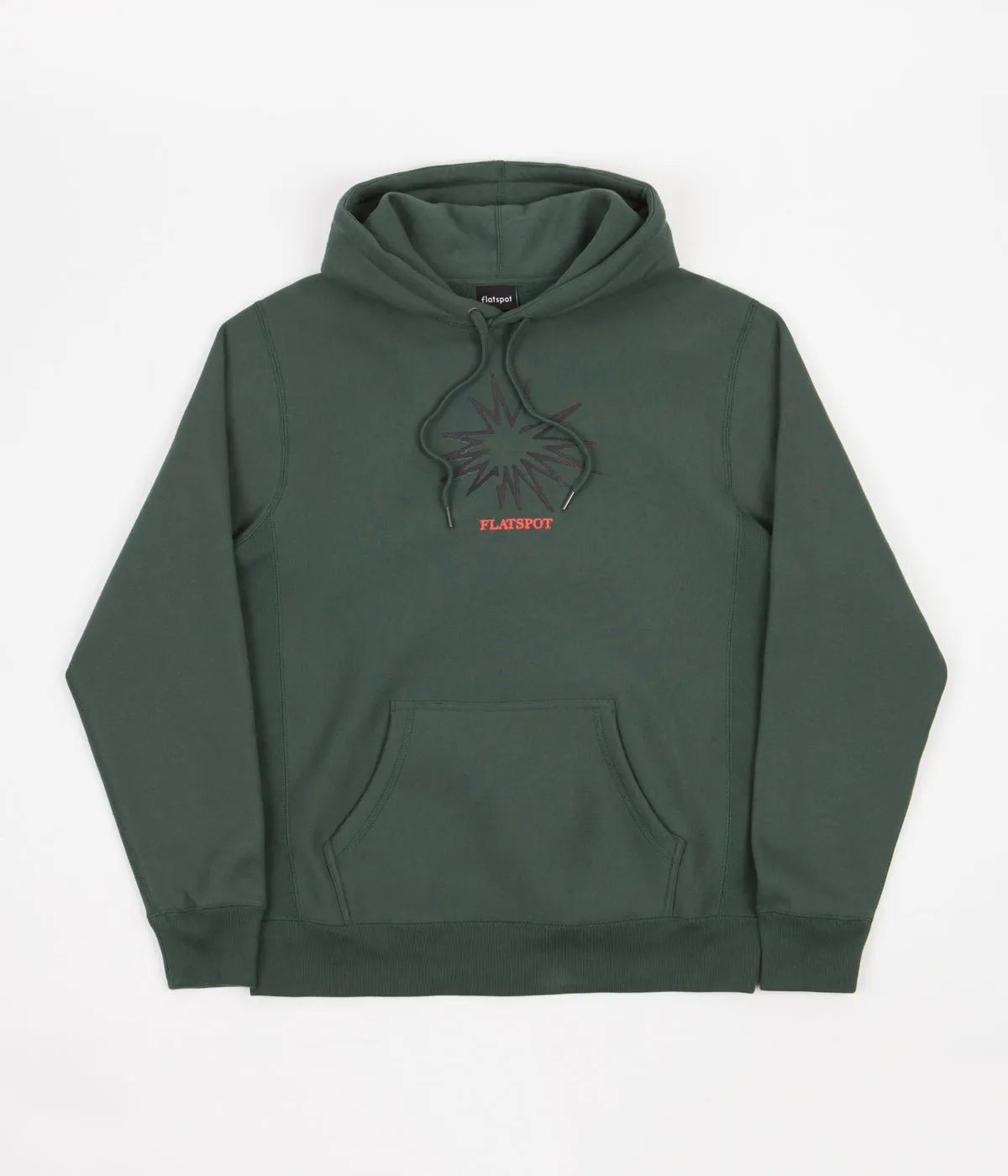 Flatspot Star Hoodie - Alpine Green