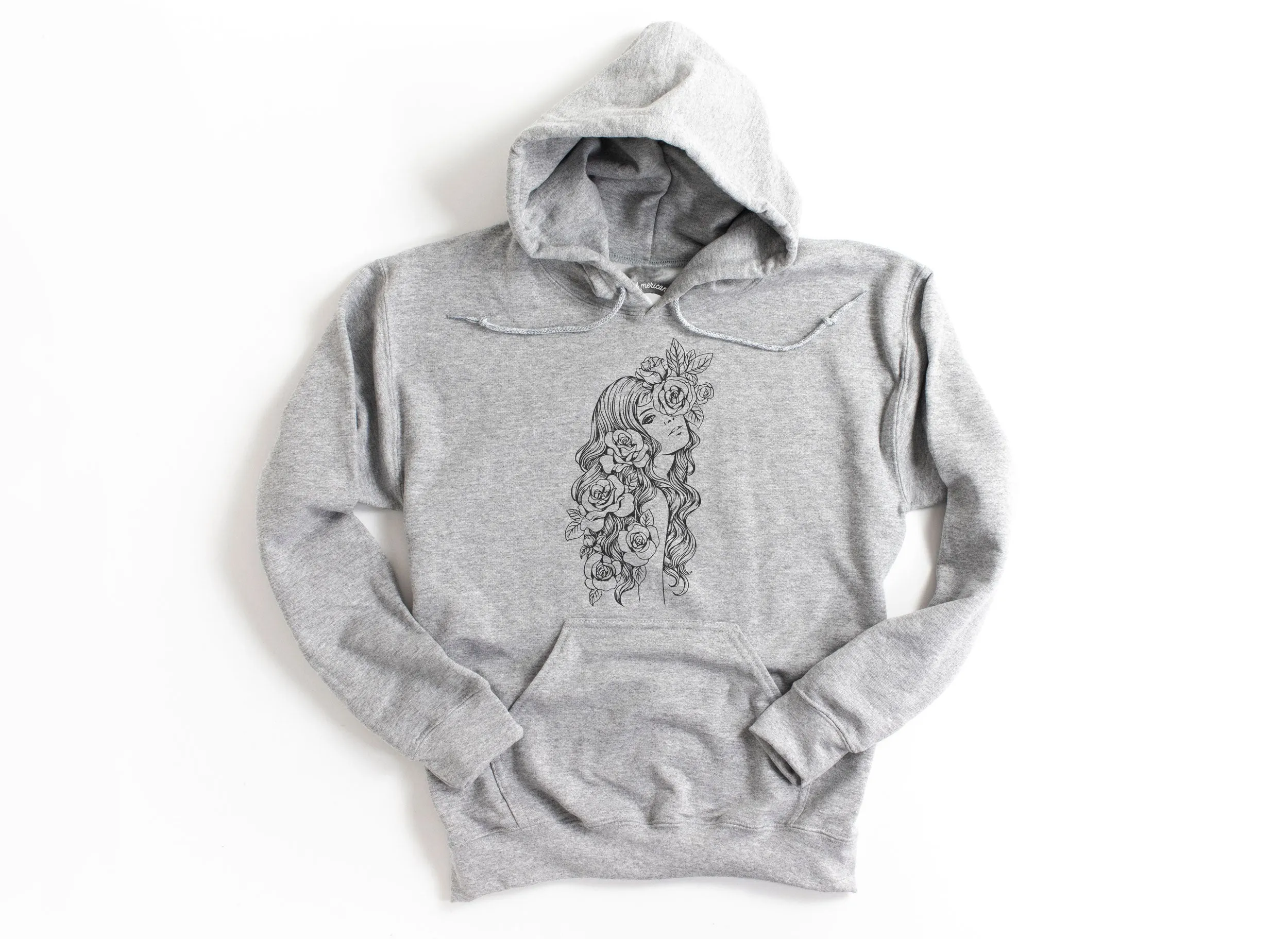 Flower Goddess Adult Hoodies