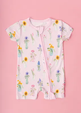 Flowers for Mom Shortie Romper