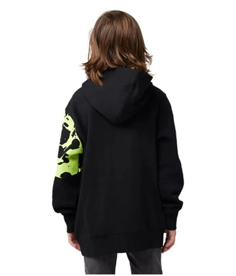 Fox Youth Energy Pullover Fleece Hoodie - Black