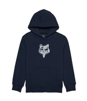 Fox Youth The World Pullover Fleece Hoodie - Midnight