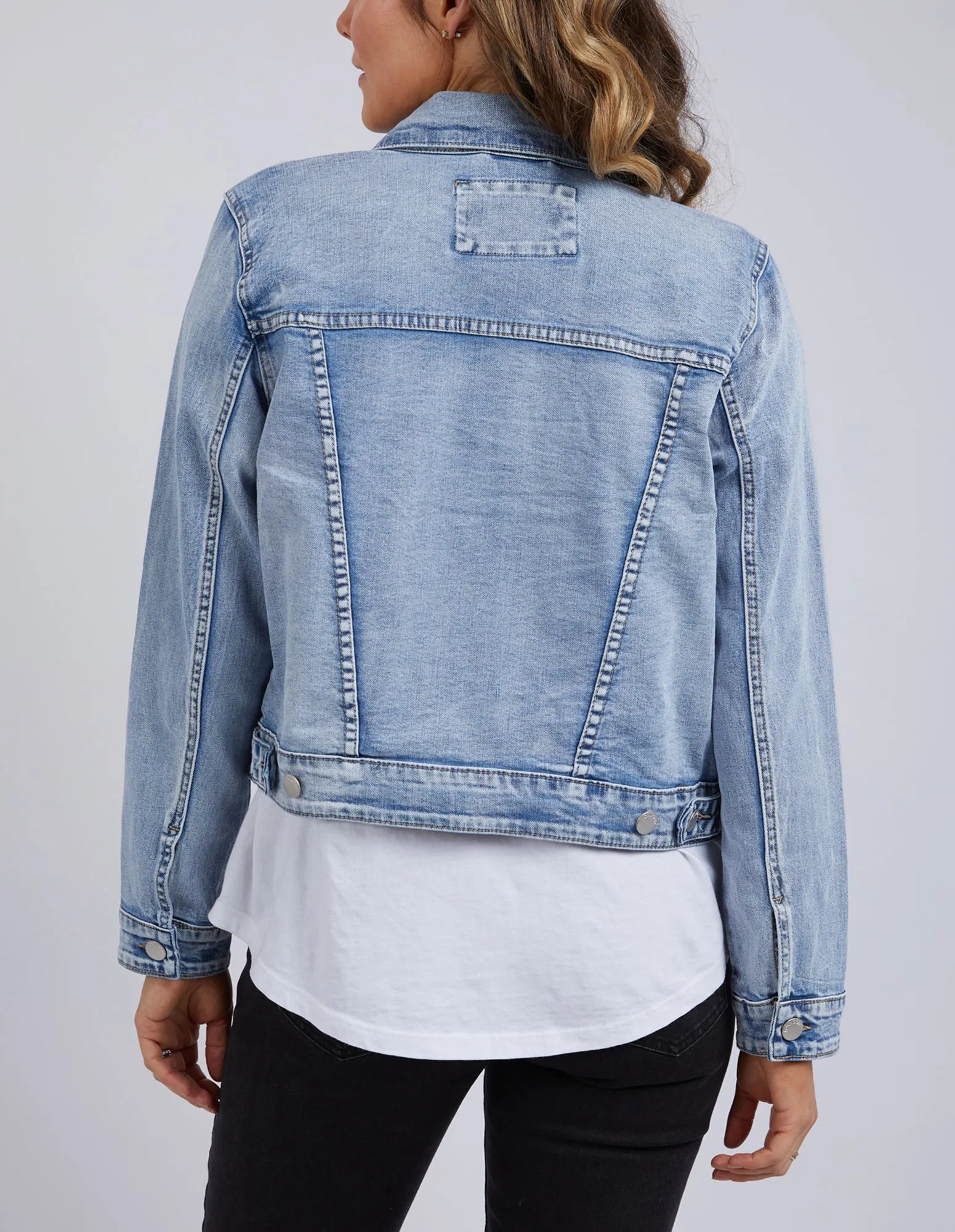 Foxwood Georgia Denim Jacket - Light Blue Denim