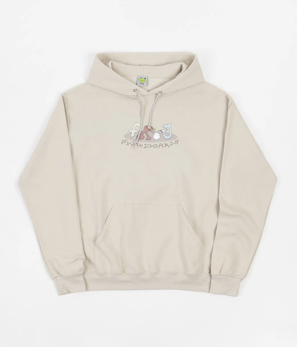 Frog Egg Breaker Hoodie - Stone