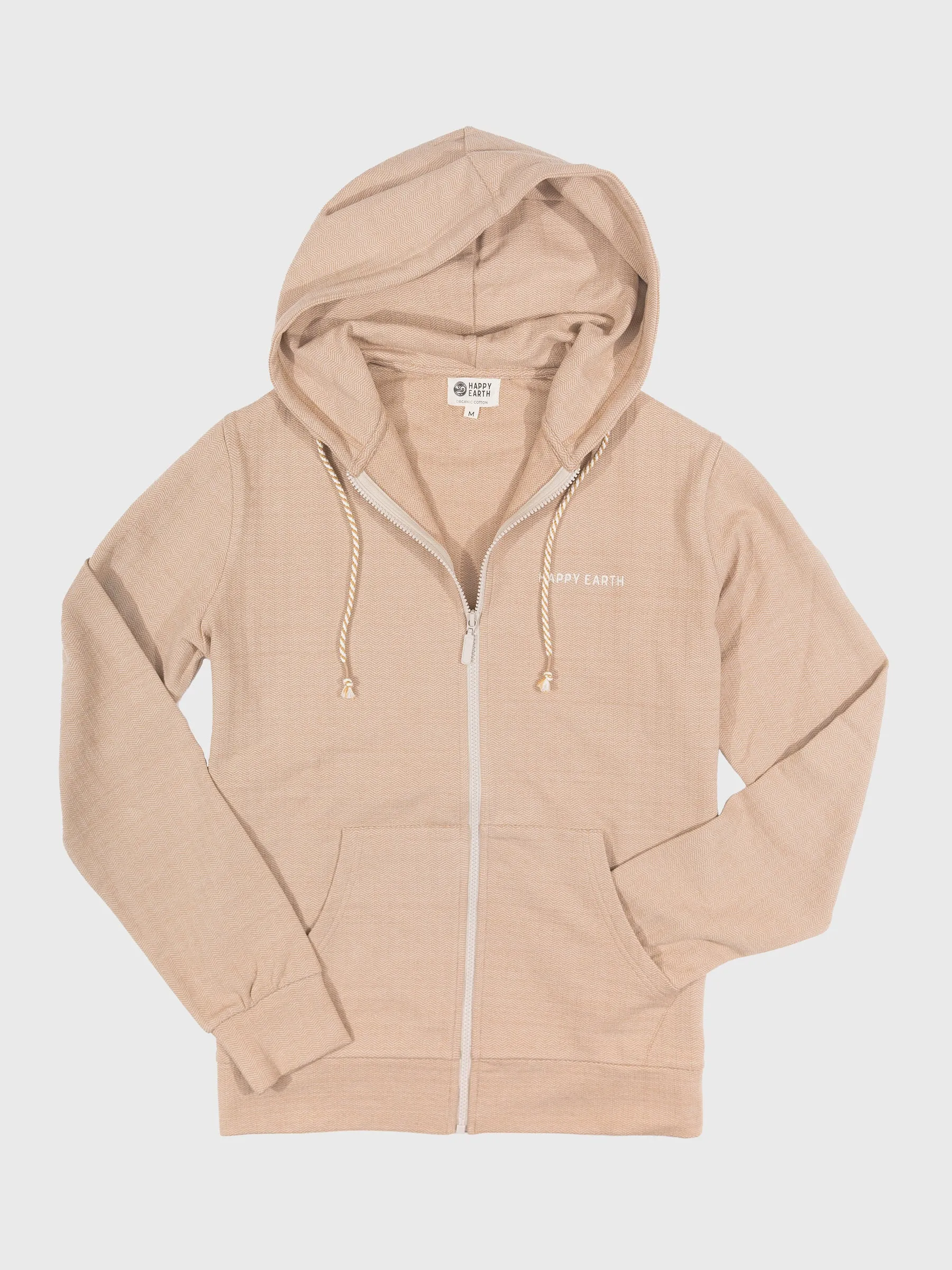 Full Zip Stretch Hoodie | Beech Wood