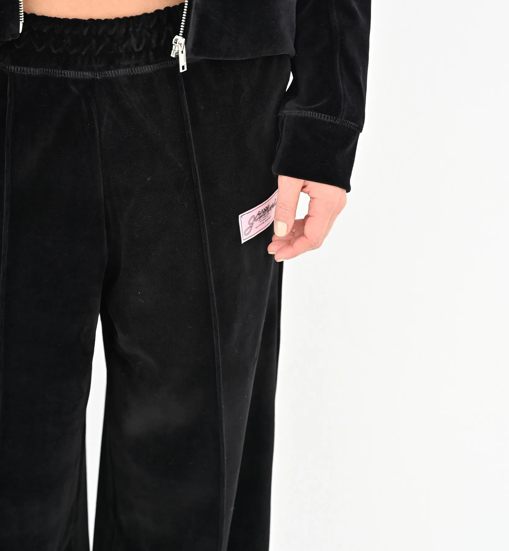 GANNI Velour Pants