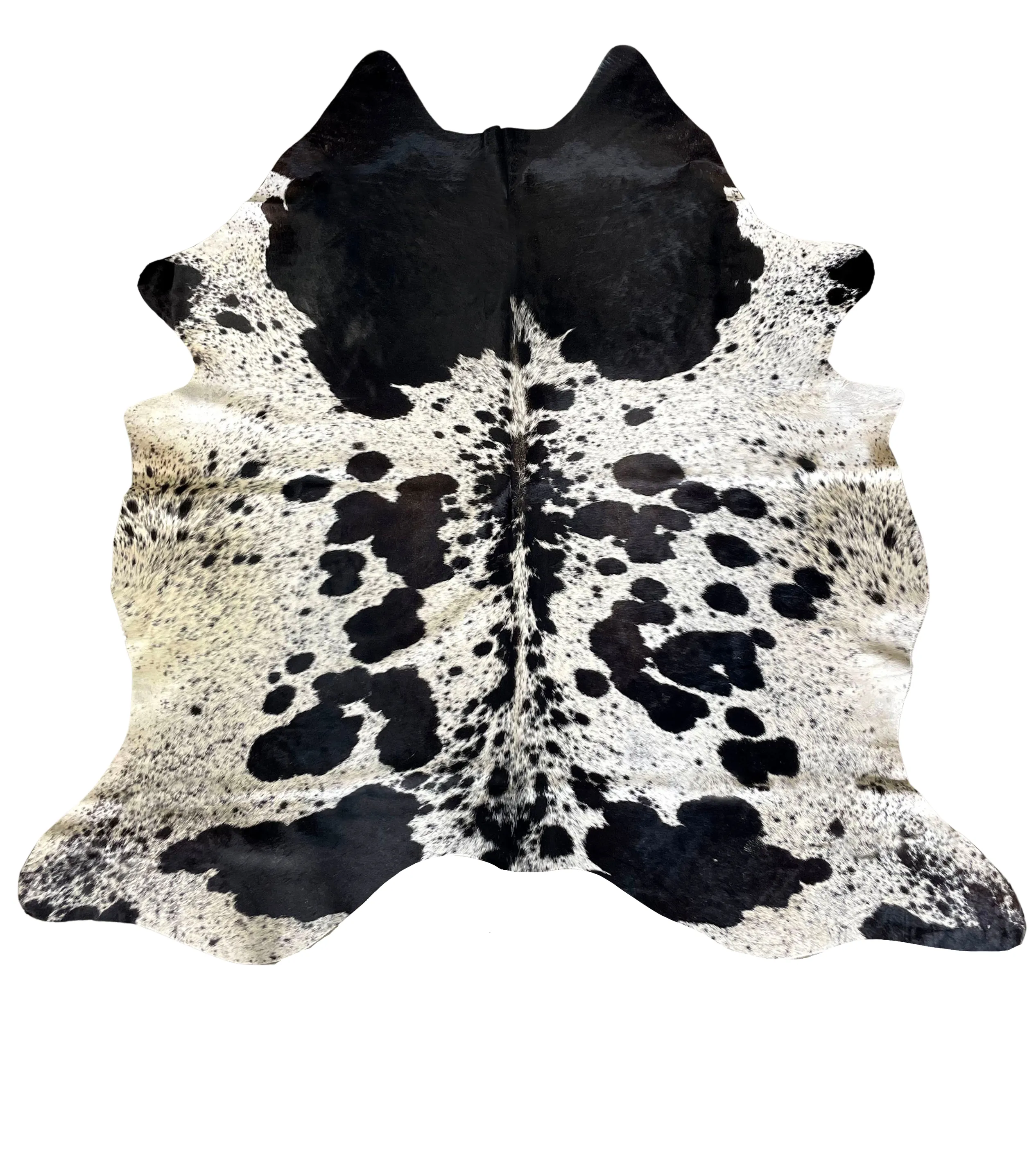 Genuine Cowhide Rug Exotic Black and White (Brazilian)