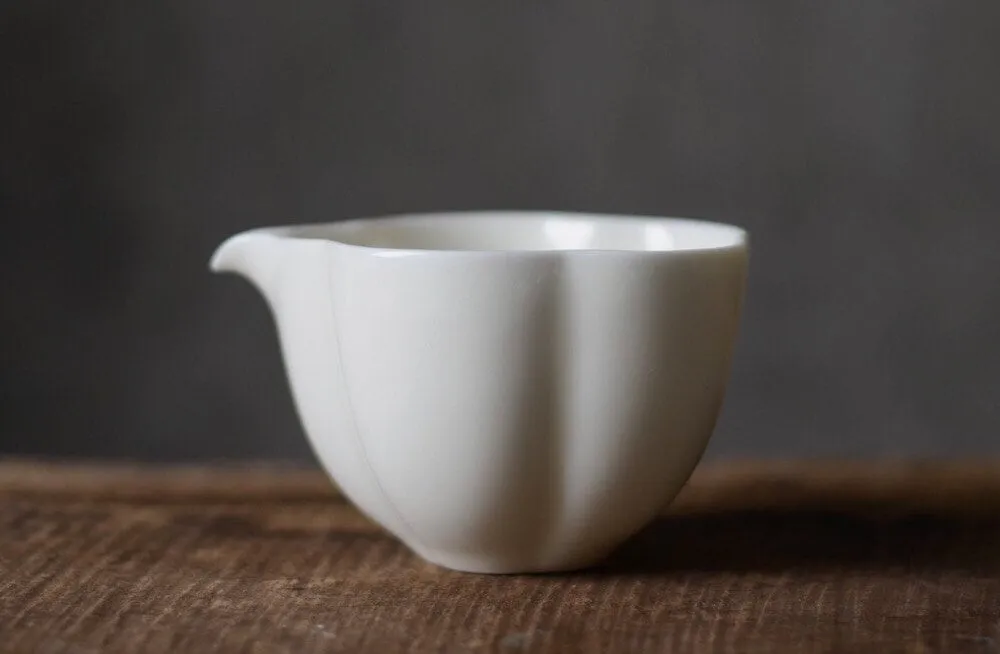 Gohobi Handmade White Gloss Tea Cup