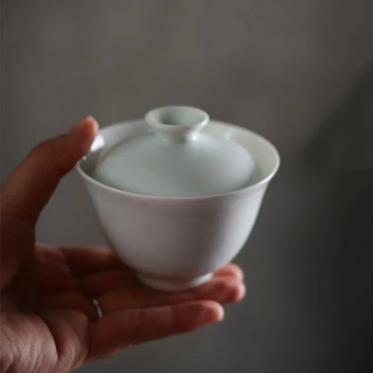 Gohobi Handmade White Gloss Tea Cup