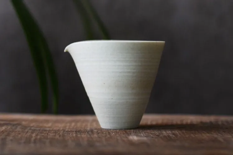 Gohobi Handmade White Matt Tea Cup