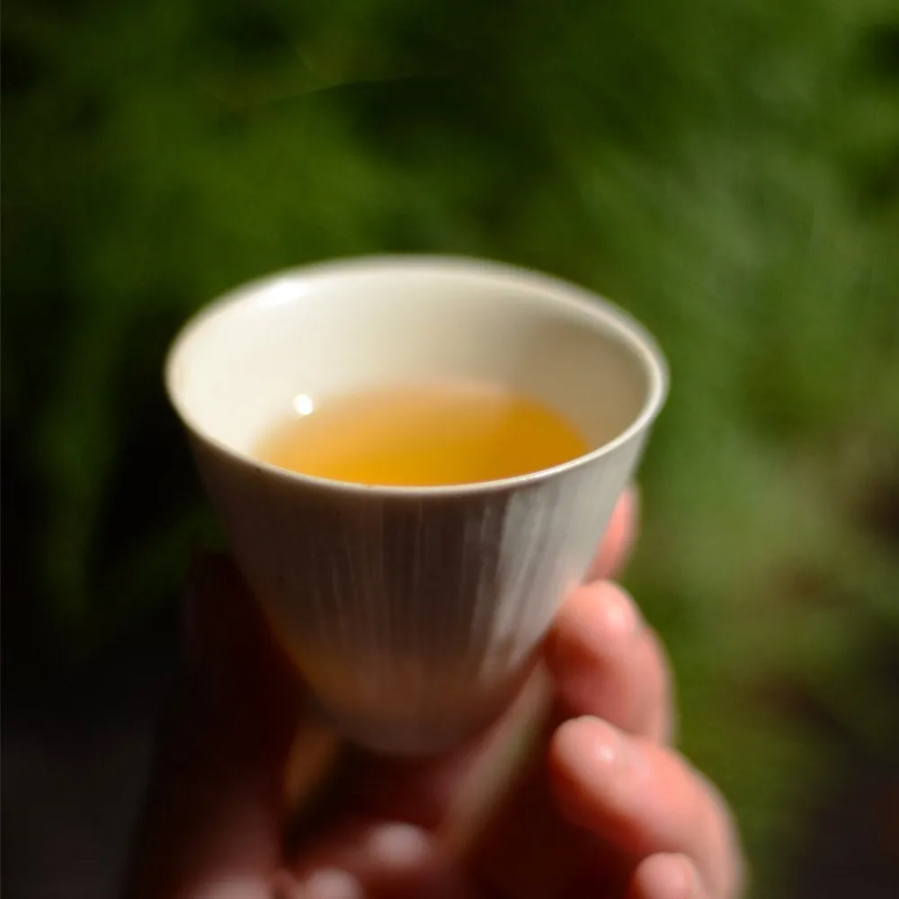 Gohobi Handmade White Matt Tea Cup