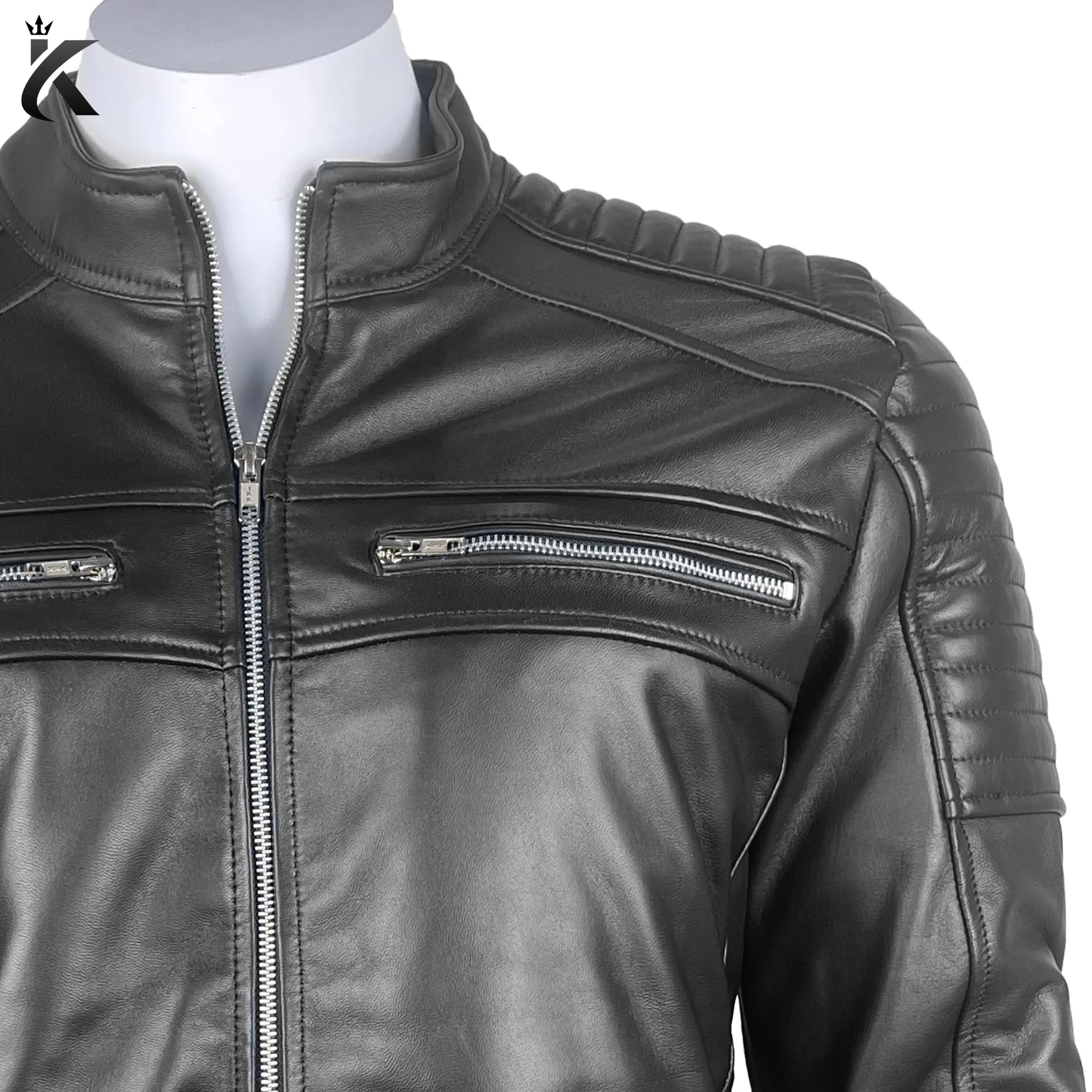 Handmade Premium Quality Men's Leather Jacket - Wear your attitude