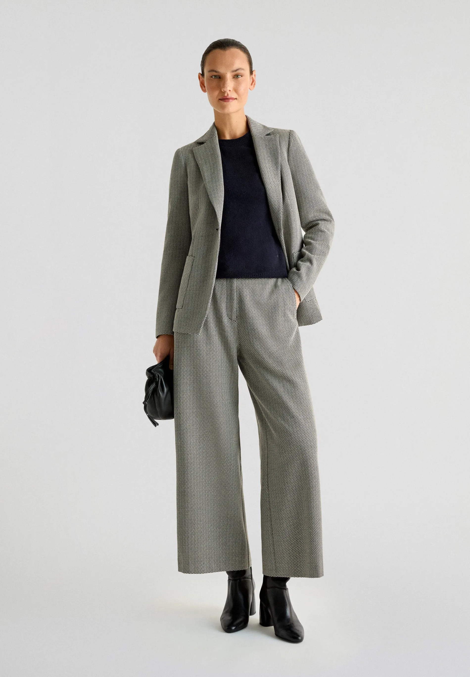 HERRINGBONE CULOTTES