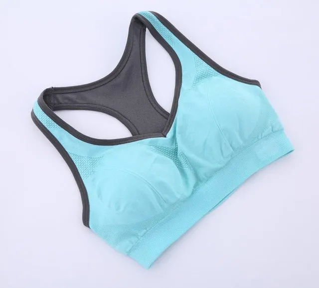 High Quality Wholesale 2015 New Spring Summer Women Seamless Bra  Push Up Padded  Bra Thin Tank Vest Top