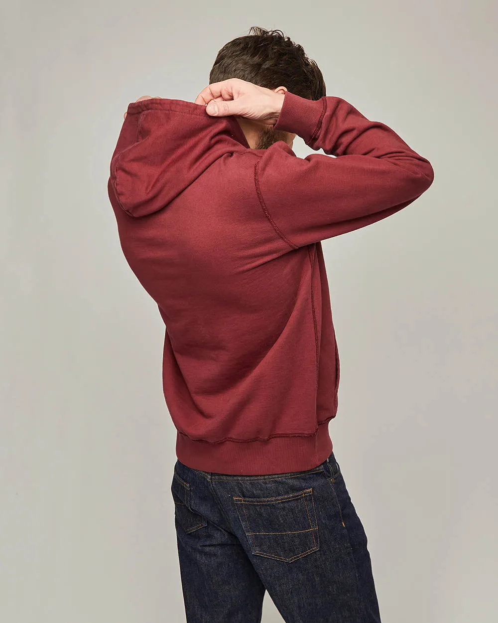 Hoodie Soajo bordeaux