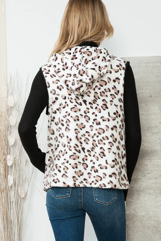 Hoodie Vest with Pockets