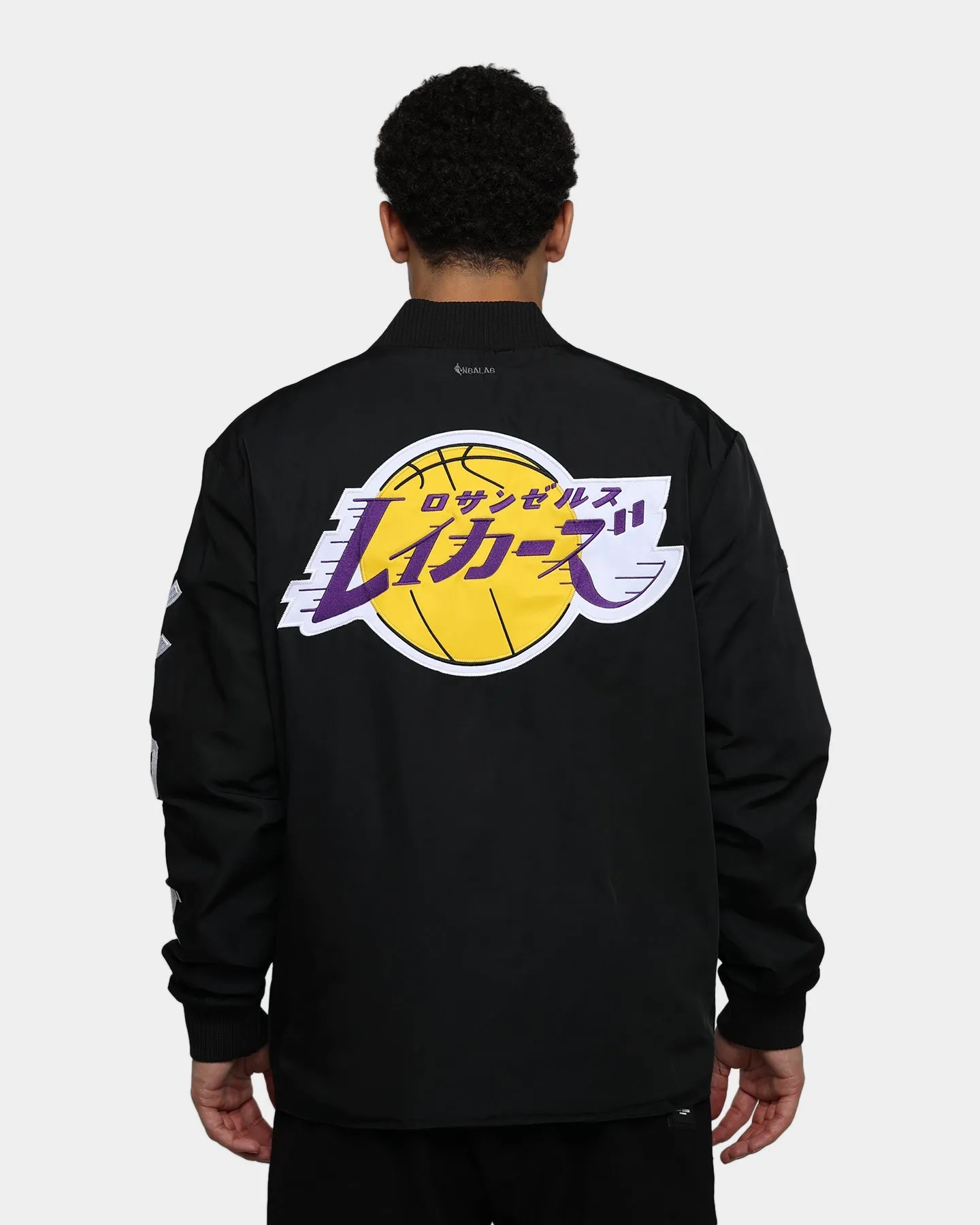 Hyperfly X NBA Los Angeles Lakers Katakana Kimono Black