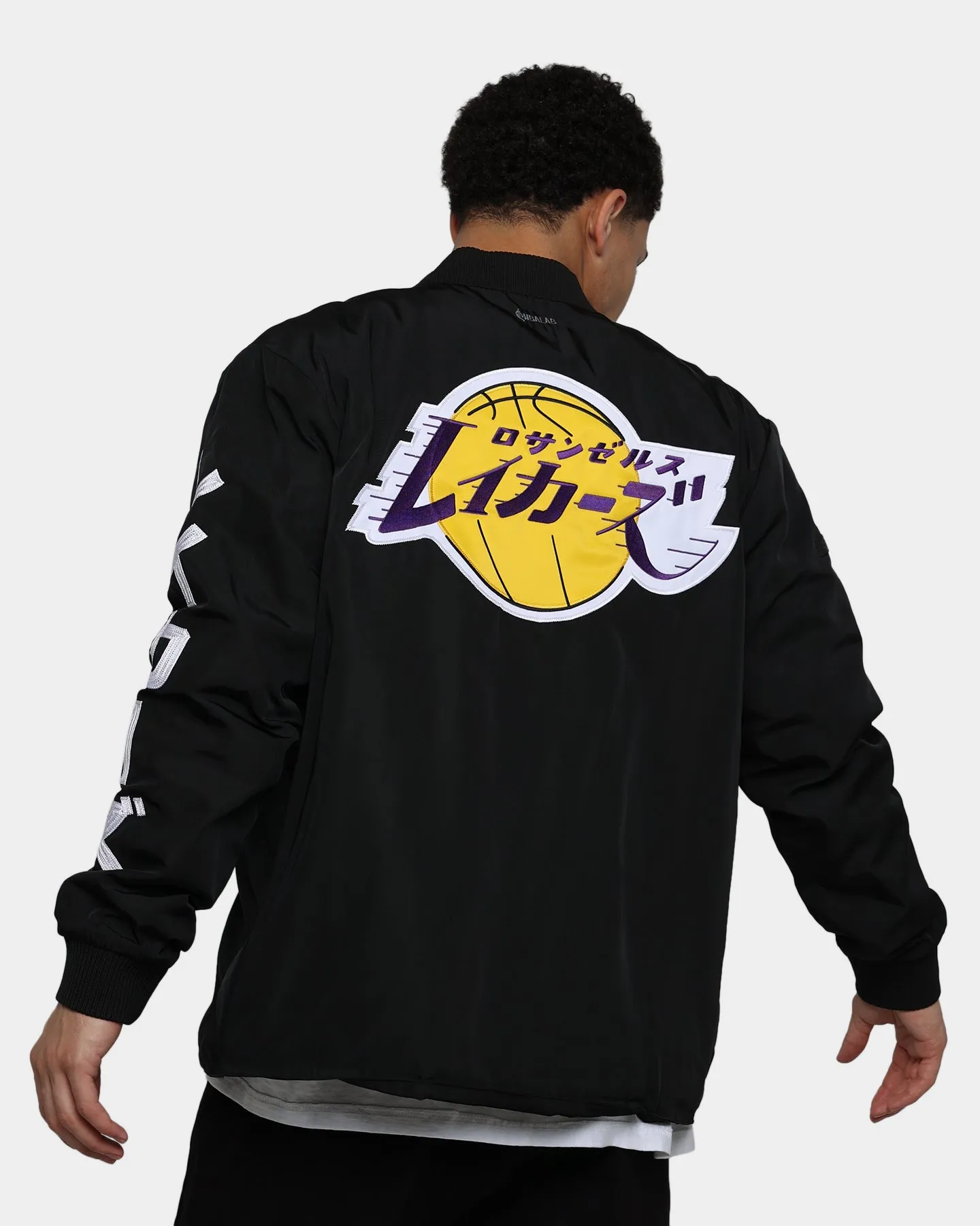 Hyperfly X NBA Los Angeles Lakers Katakana Kimono Black