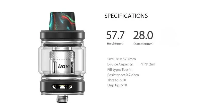 iJoy Shogun Sub-ohm Vape Tank