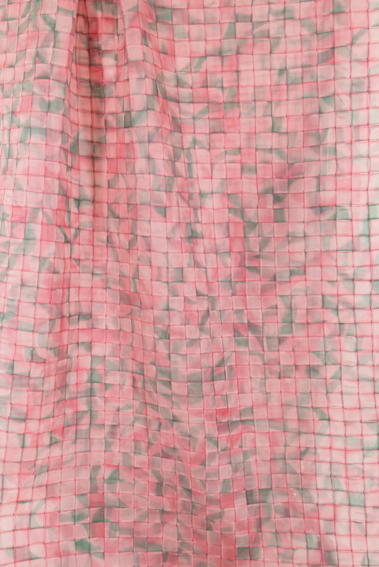 In The Pink Silk Organza Woven