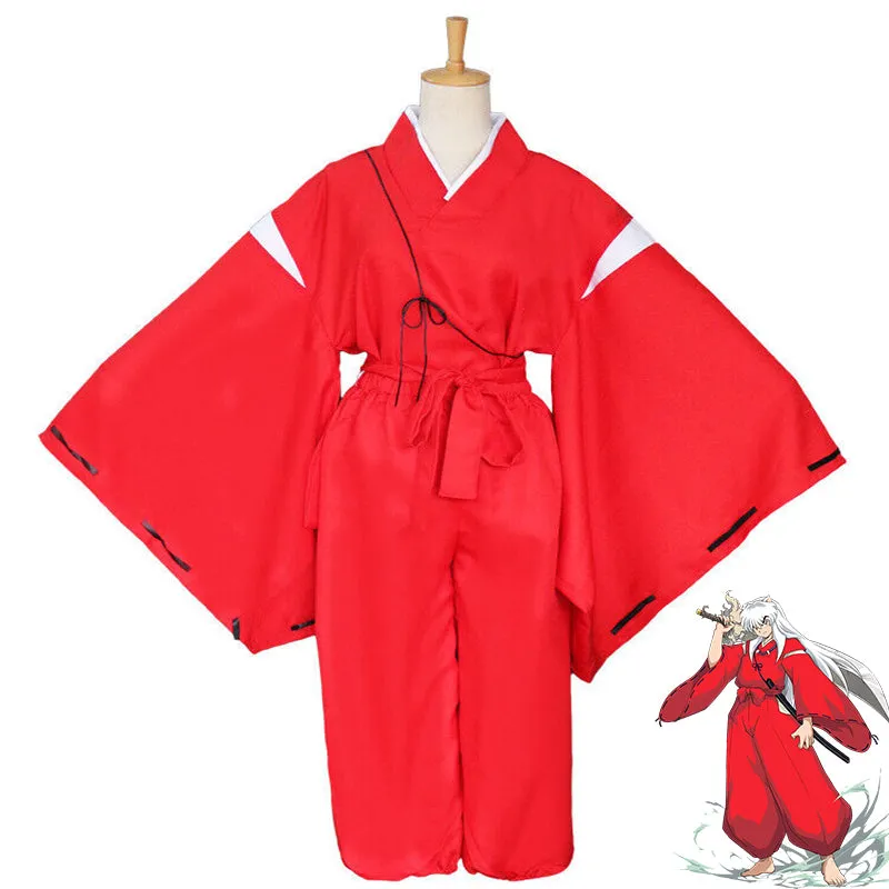 Inuyasha Kimono Cosplay Costume