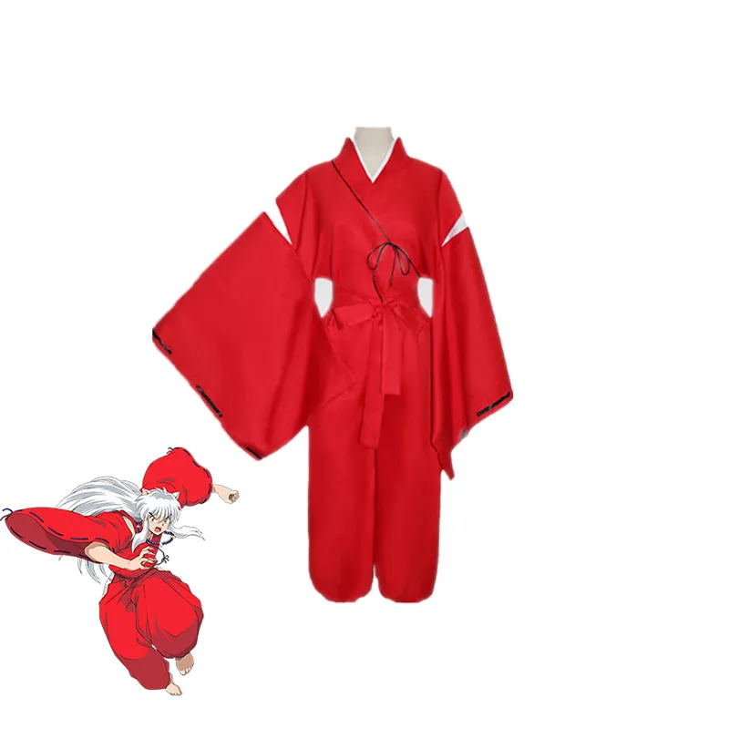 Inuyasha Kimono Cosplay Costume