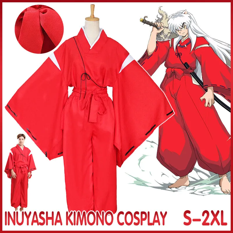 Inuyasha Kimono Cosplay Costume