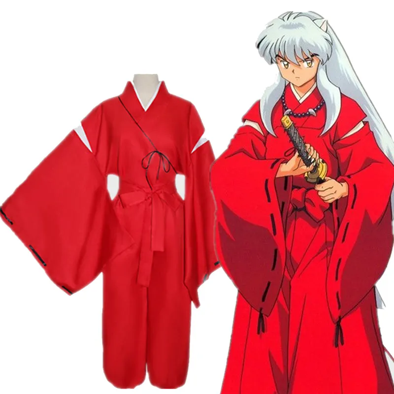 Inuyasha Kimono Cosplay Costume