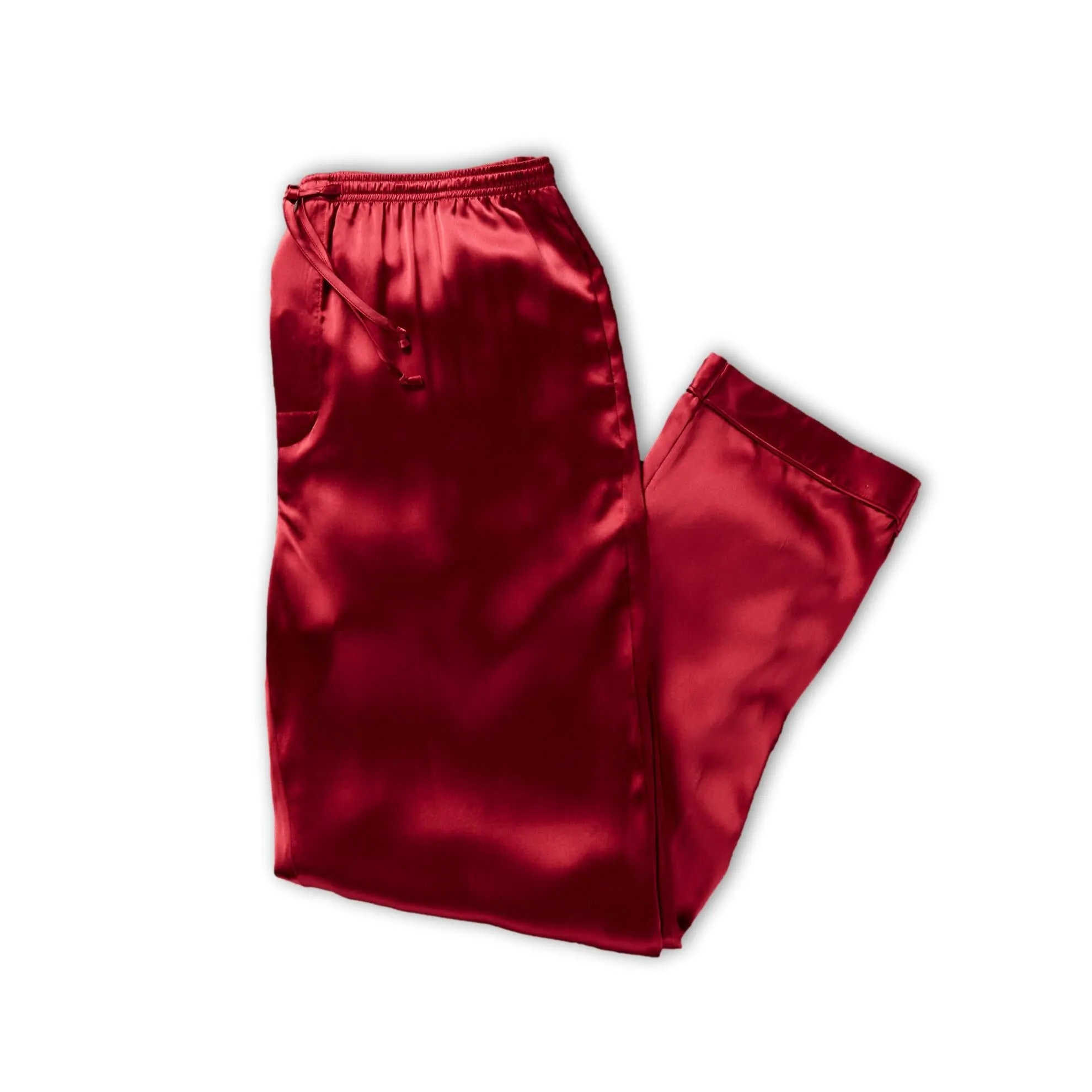 J. Peterman Men's Satin Silk Pajama Pants