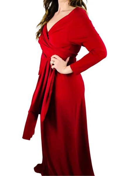 Jacqueline Red Maxi