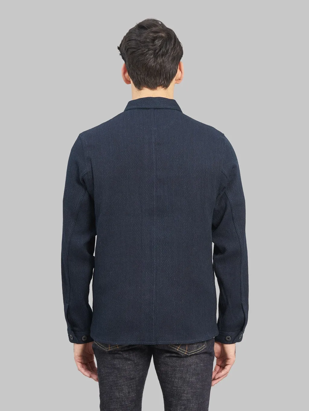 Japan Blue Indigo Sashiko Coverall