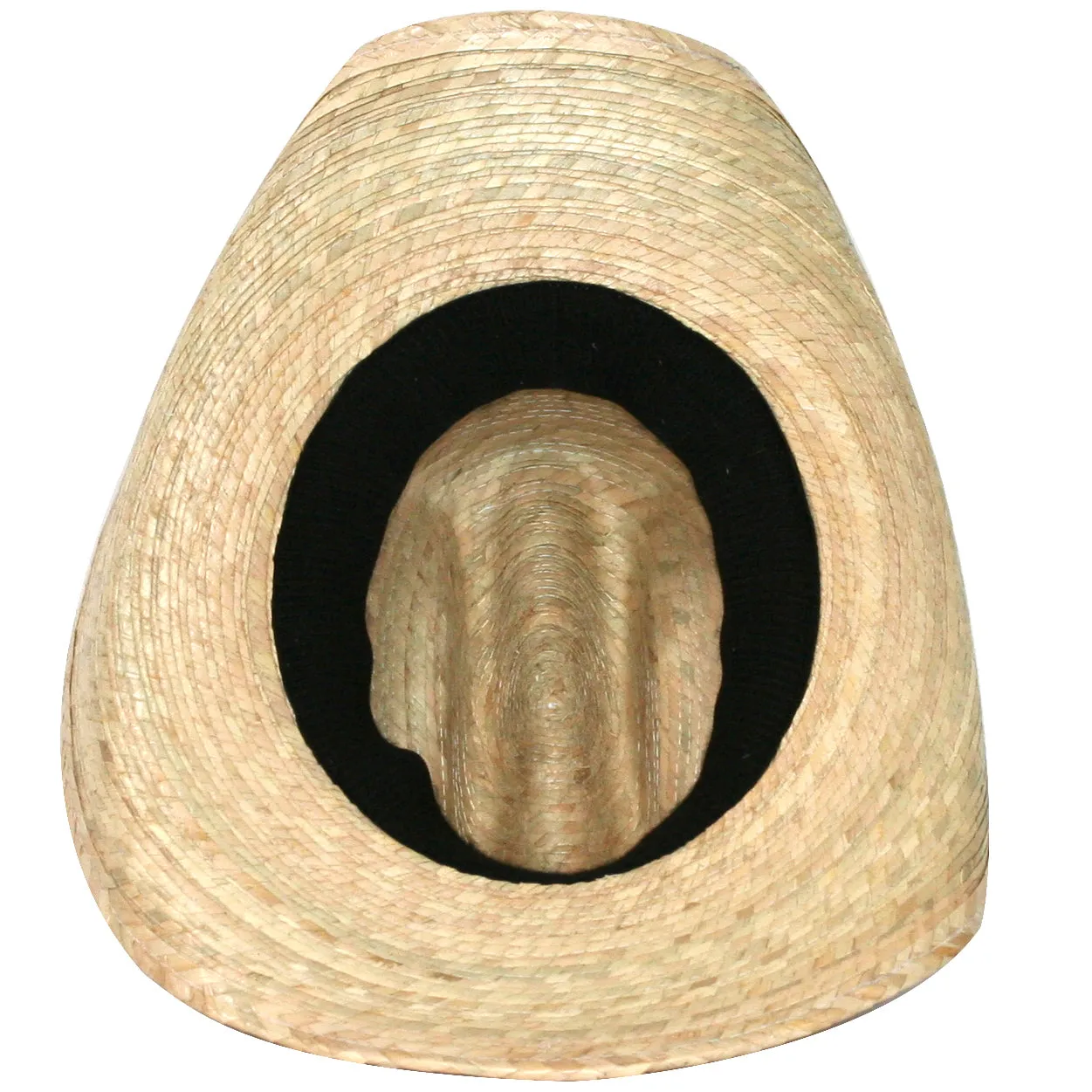 Jayson Palm Straw Cattleman Crease Cowboy Hat by Broner