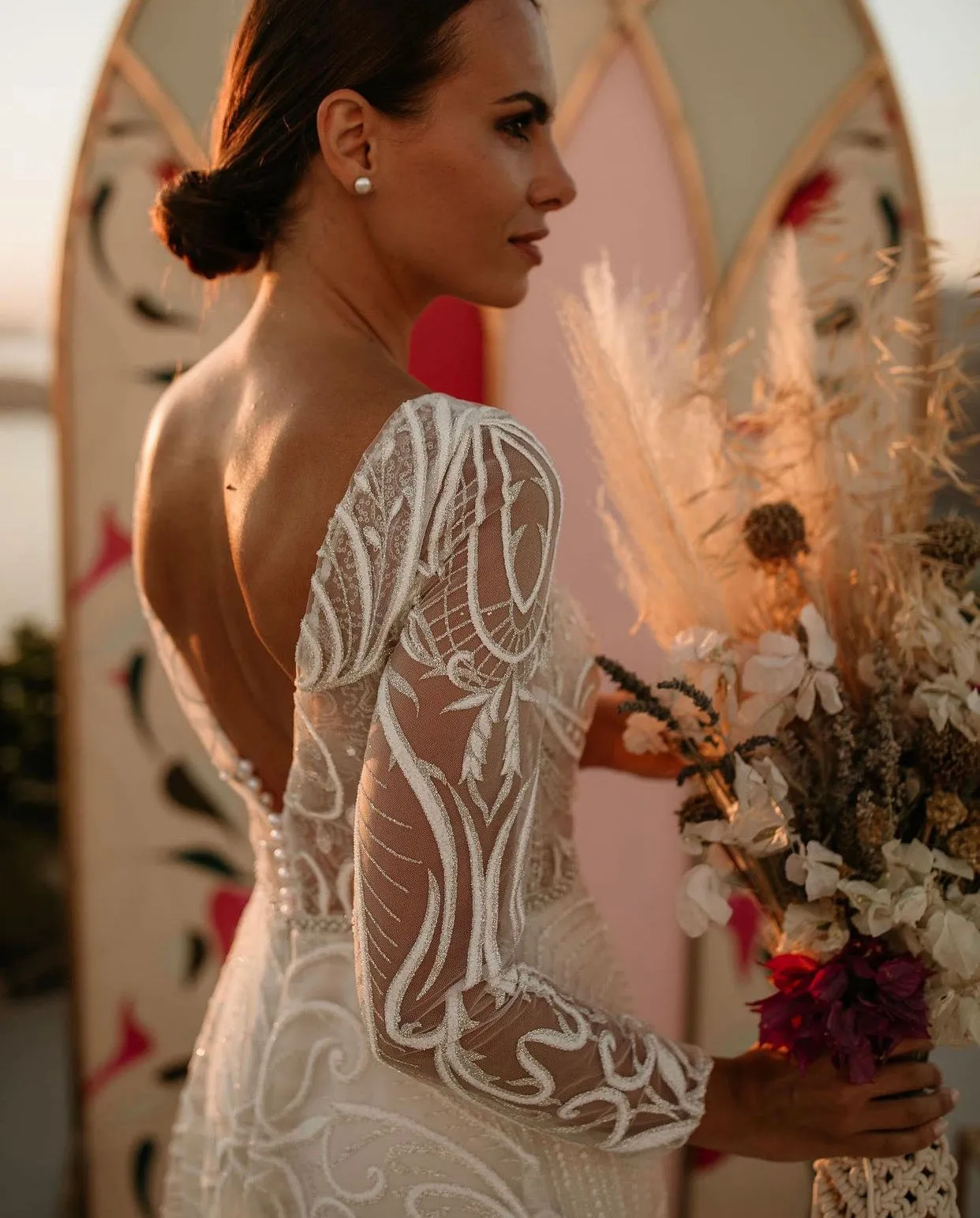 Lace A-line Wedding Dress Toba