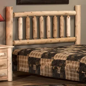 Lakeland Mills Cedar Log King Headboard ONLY