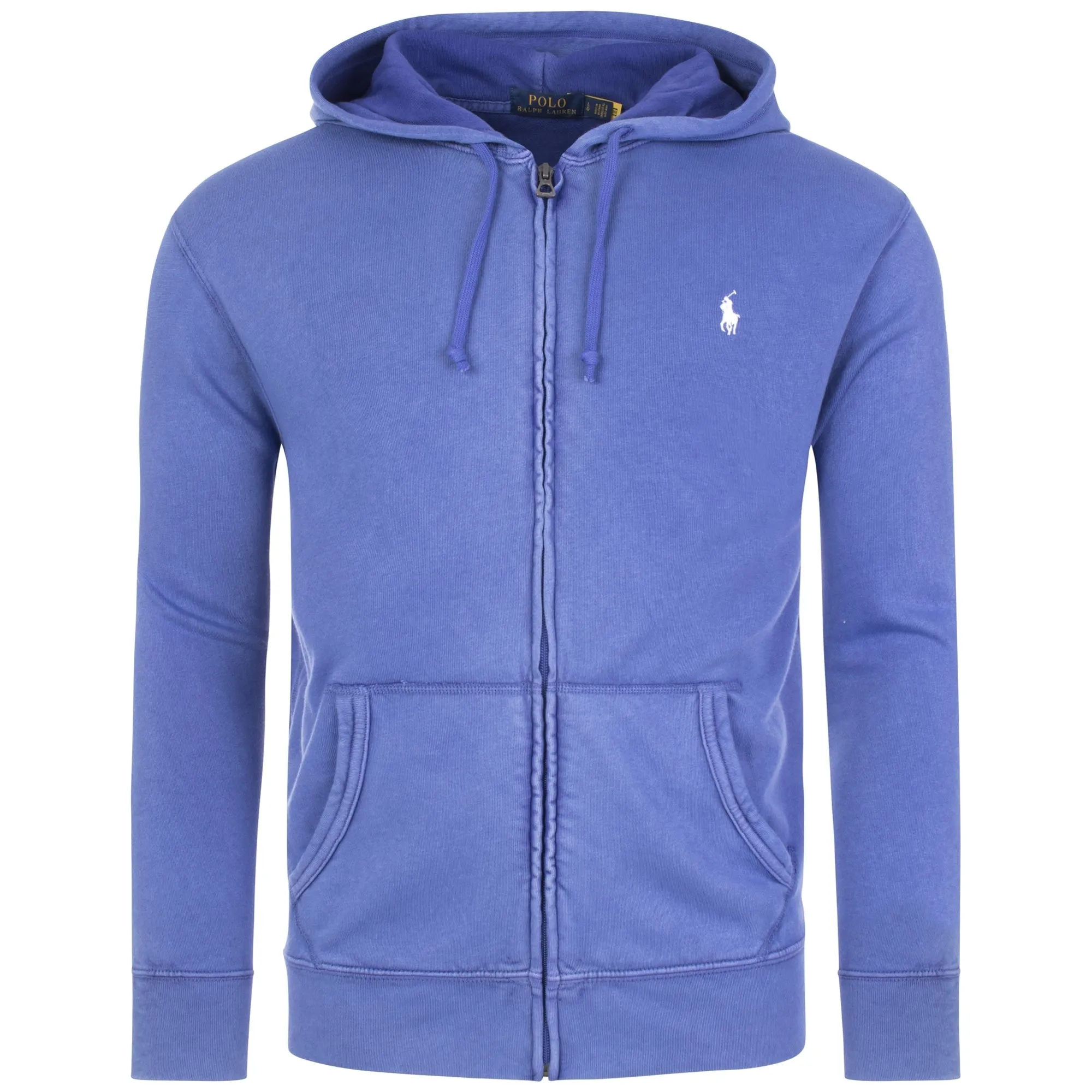 Lightweight Classic Fit Spa Terry Zip Hoodie