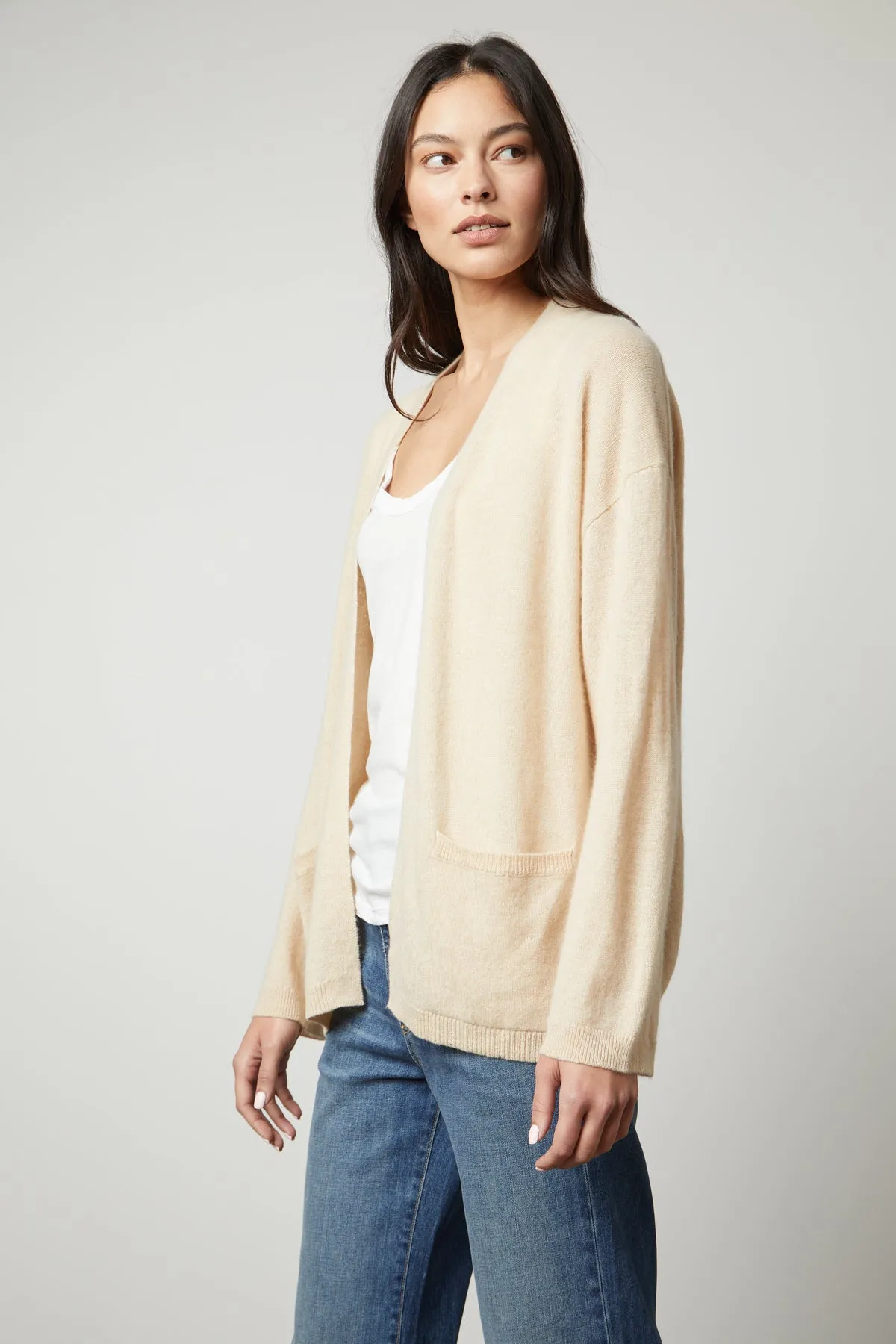 LILA CASHMERE CARDIGAN