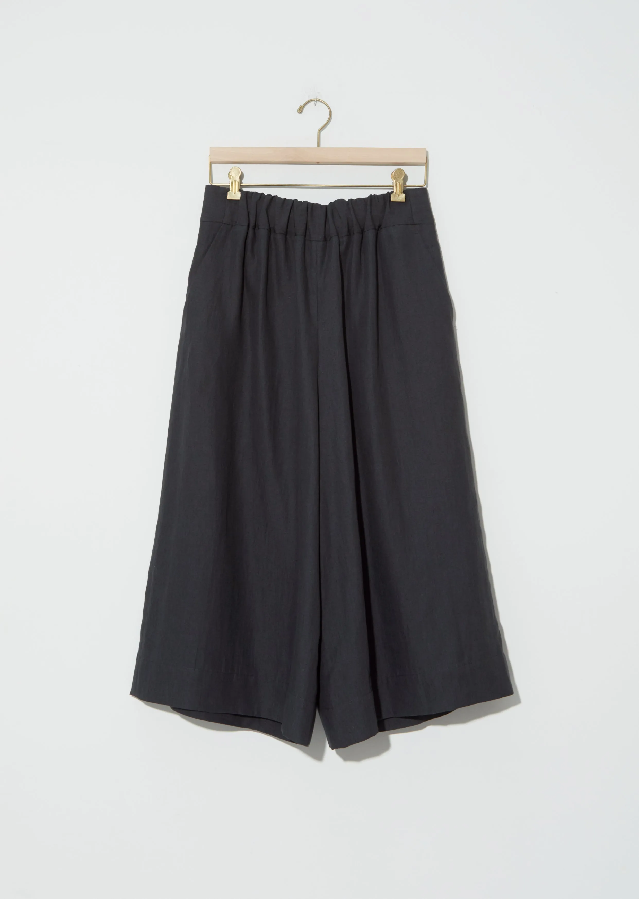 Linen Drawstring Culotte