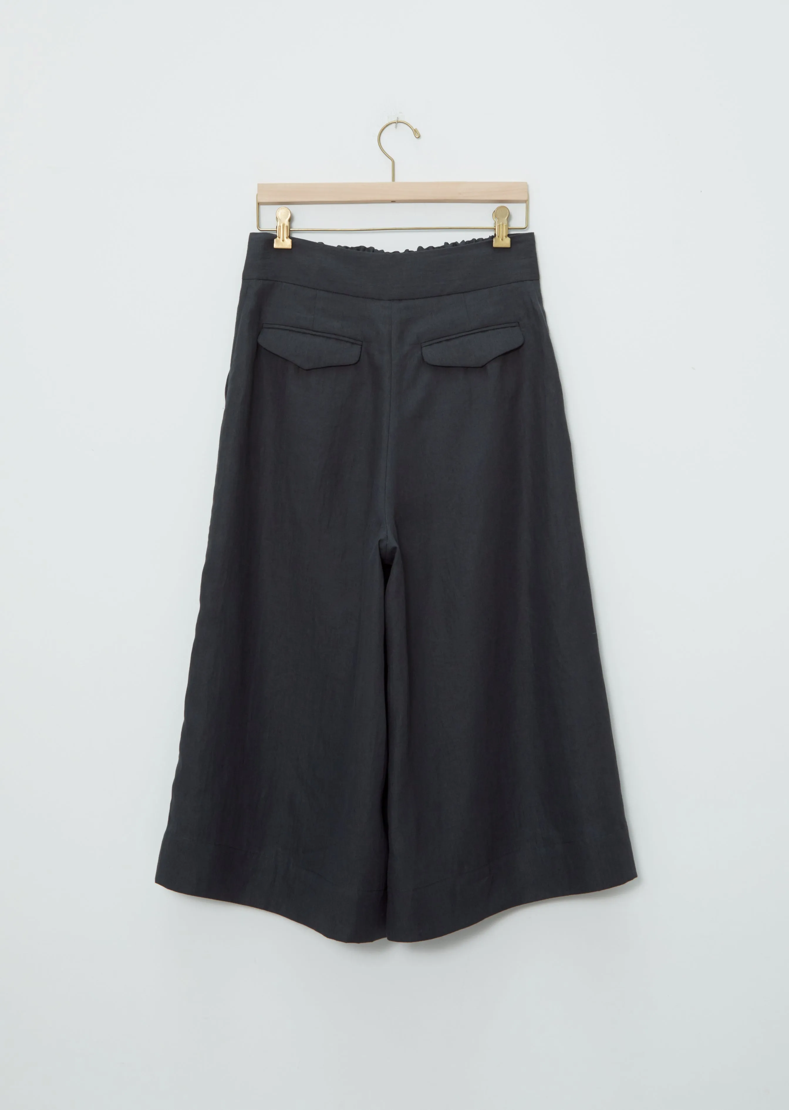 Linen Drawstring Culotte