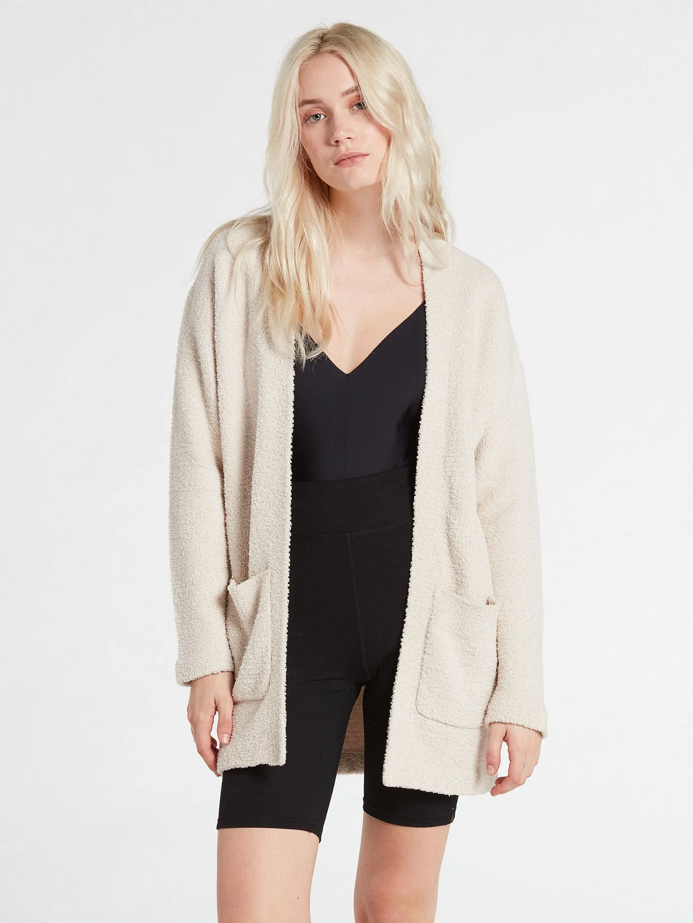 Lived In Lounge Cardigan - Bone