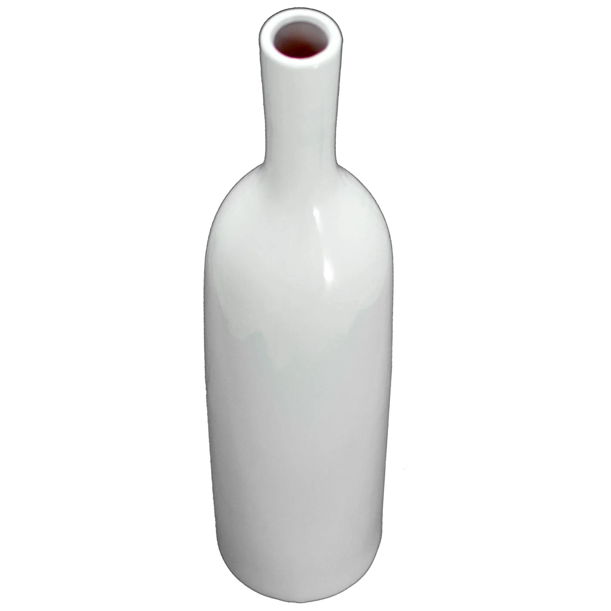 Long Neck Ceramic Vase