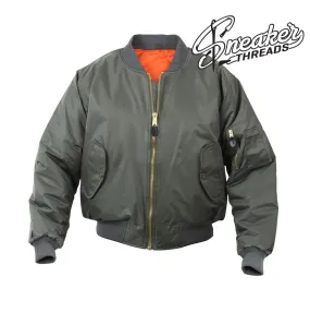 MA-1 Olive Flight Bomber Jacket