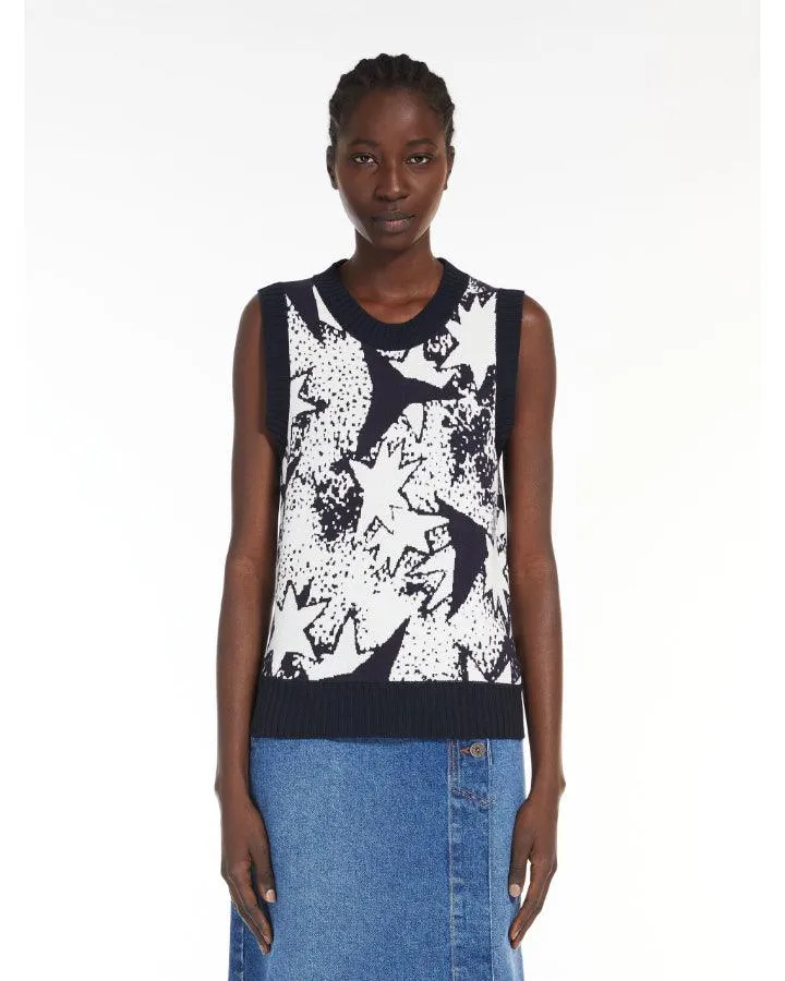 Max Mara Weekend Gastone Print Knit Tank