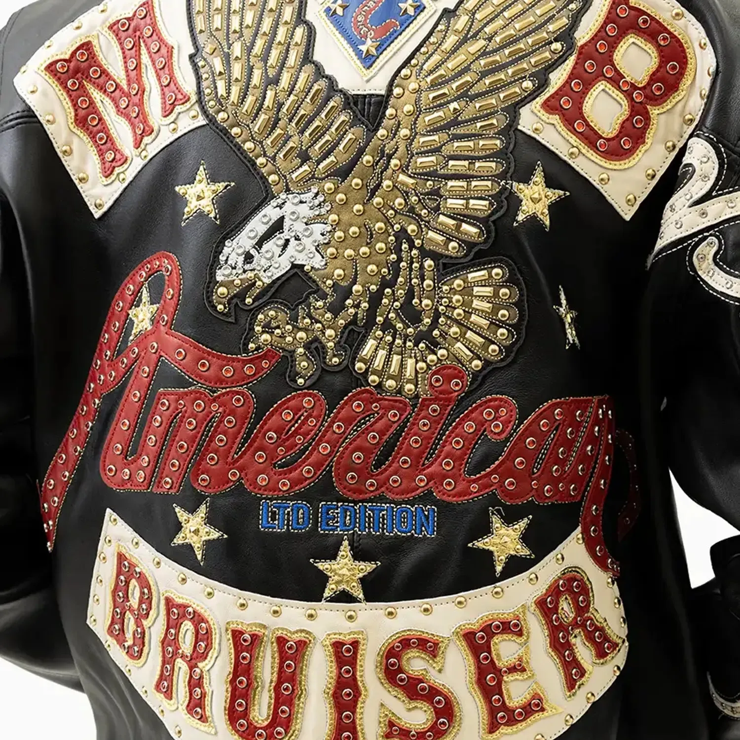 Men's American Bruiser Plush Leather Jacket